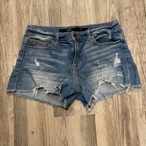 Harper Distressed Jean Shorts size 28